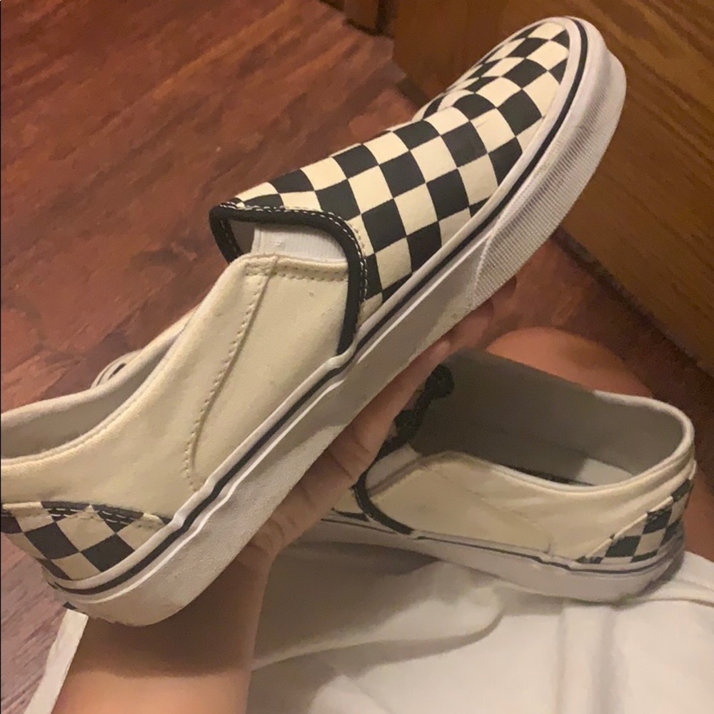 Checkered vans